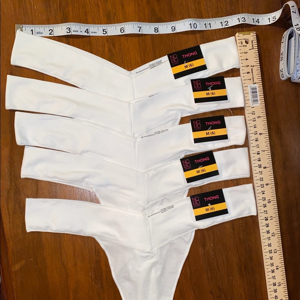 5 Pack of Thongs for $12.50, or $1.50 Each